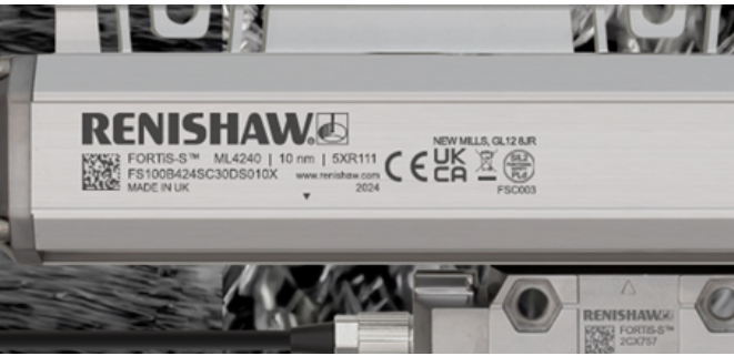 雷尼紹發(fā)布加長型FORTiS?光柵柵尺